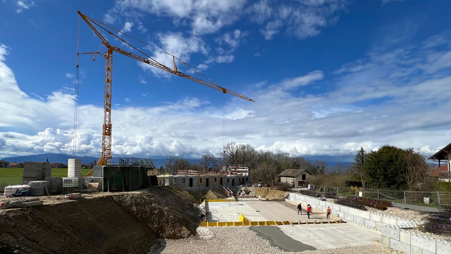 Travaux en cours Clos du Vignoble